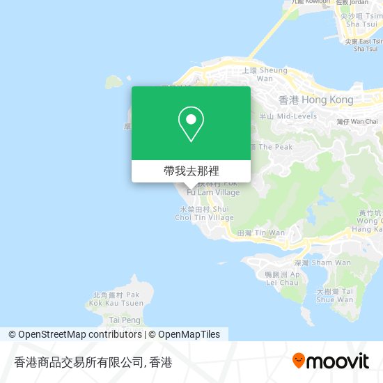 香港商品交易所有限公司地圖