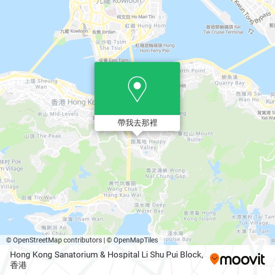 Hong Kong Sanatorium & Hospital Li Shu Pui Block地圖