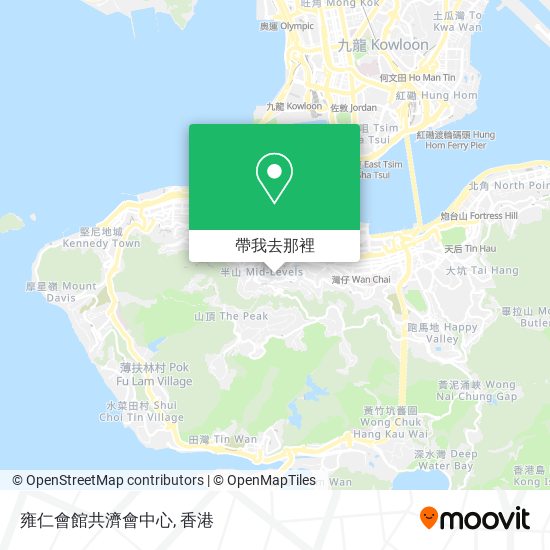 雍仁會館共濟會中心地圖
