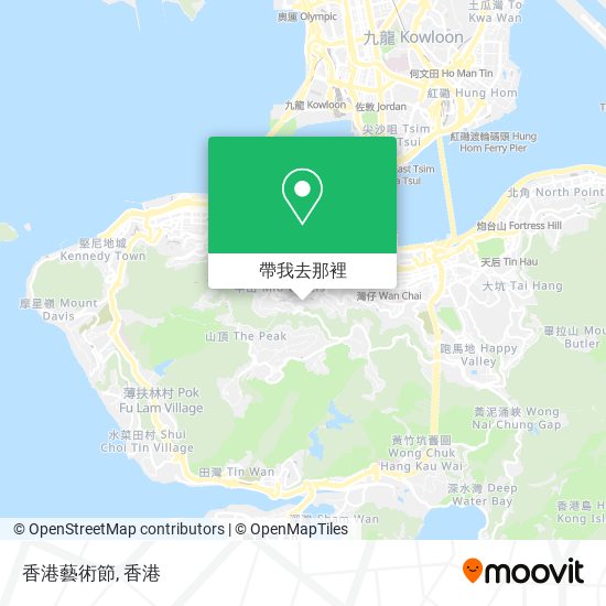香港藝術節地圖