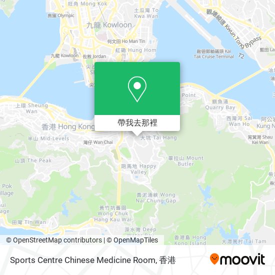 Sports Centre Chinese Medicine Room地圖