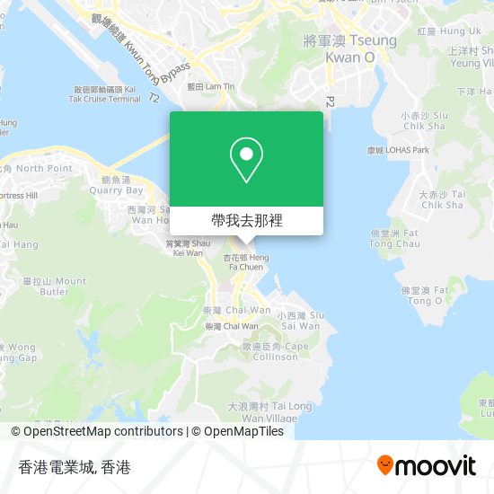 香港電業城地圖