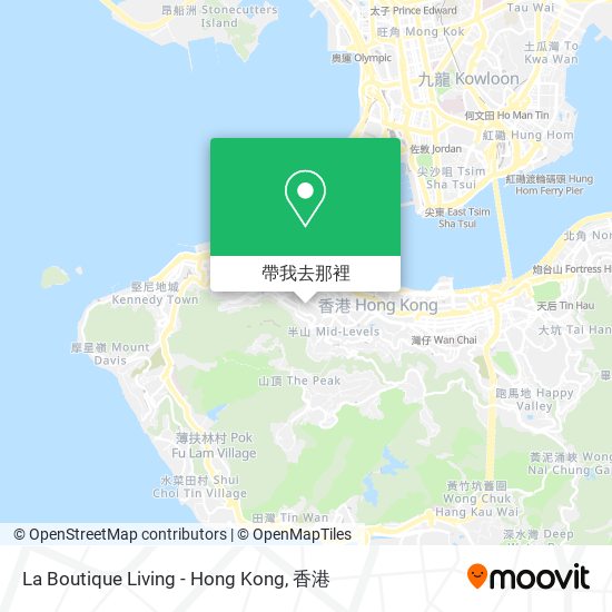 La Boutique Living - Hong Kong地圖
