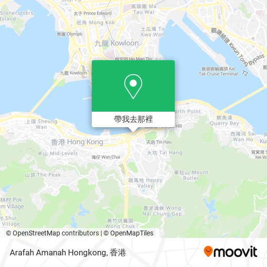 Arafah Amanah Hongkong地圖