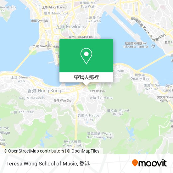 Teresa Wong School of Music地圖