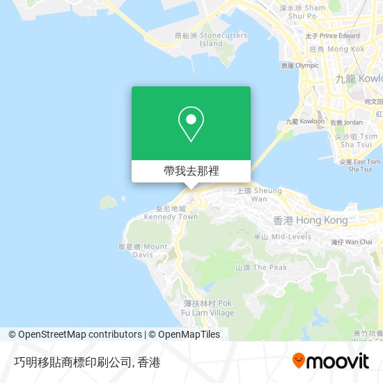 巧明移貼商標印刷公司地圖