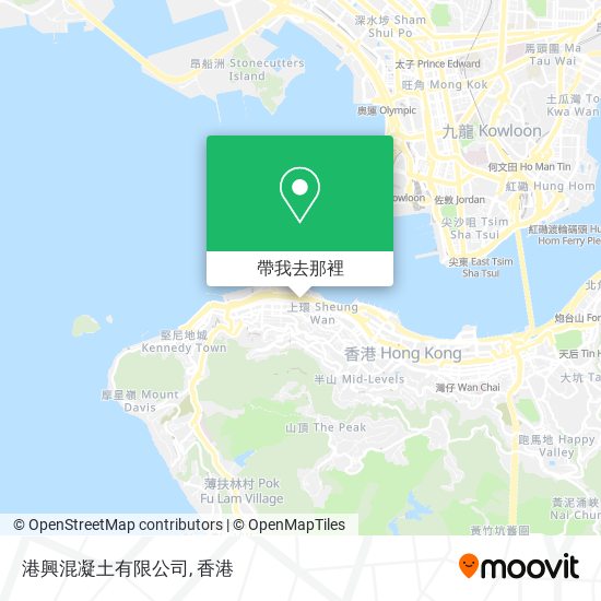 港興混凝土有限公司地圖