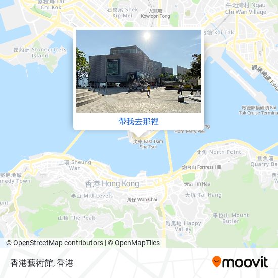香港藝術館地圖