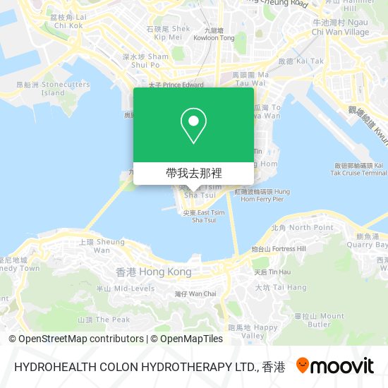 HYDROHEALTH COLON HYDROTHERAPY LTD.地圖