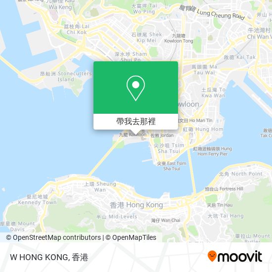 W HONG KONG地圖