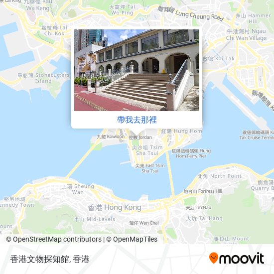 香港文物探知館地圖
