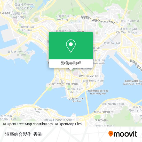 港藝綜合製作地圖