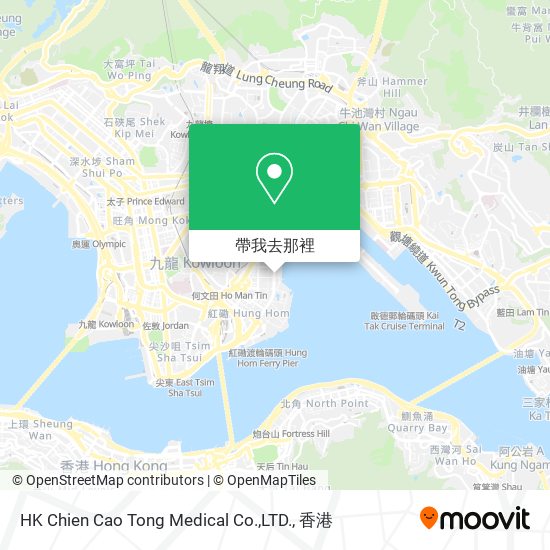 HK Chien Cao Tong Medical Co.,LTD.地圖