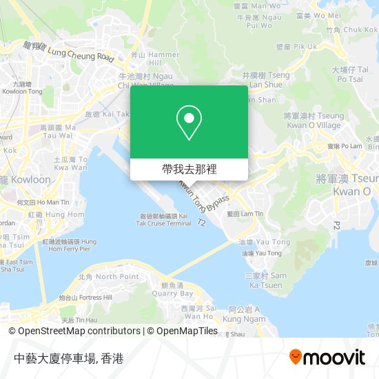 中藝大廈停車場地圖