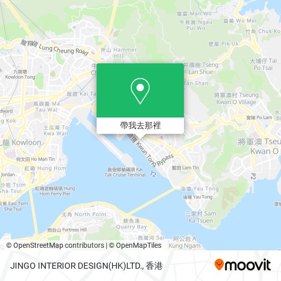JINGO INTERIOR DESIGN(HK)LTD.地圖