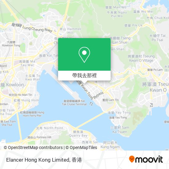 Elancer Hong Kong Limited地圖
