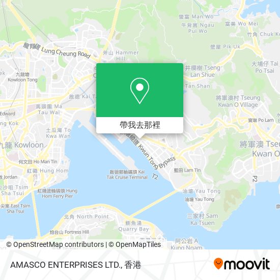 AMASCO ENTERPRISES LTD.地圖