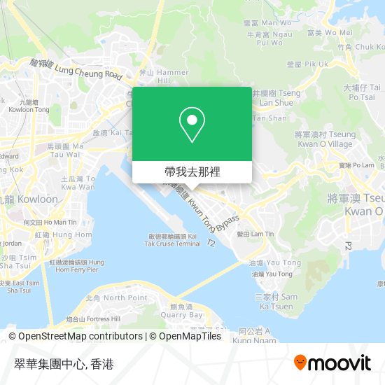 翠華集團中心地圖