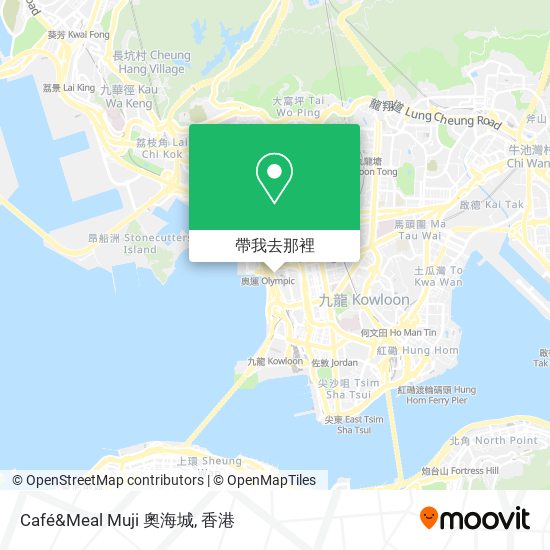 Café&Meal Muji 奧海城地圖