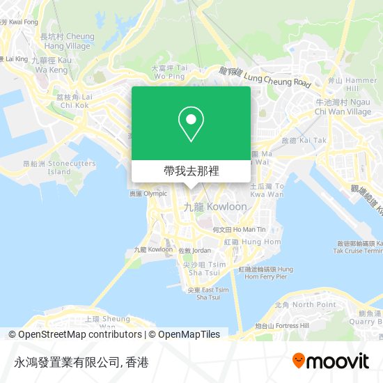 永鴻發置業有限公司地圖