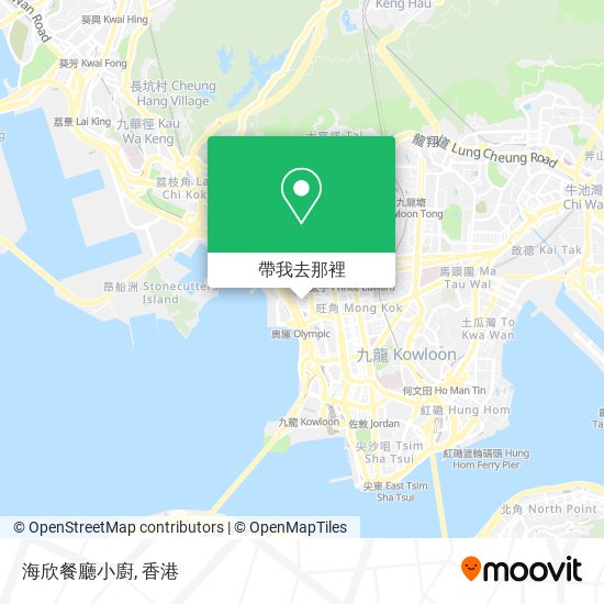 海欣餐廳小廚地圖