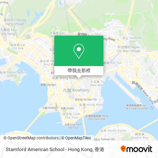 Stamford American School - Hong Kong地圖