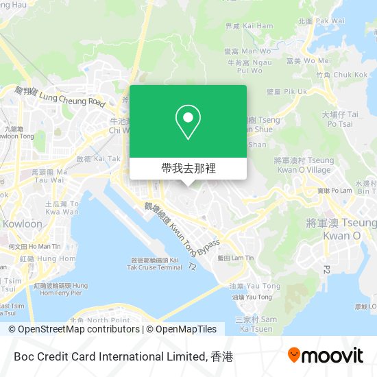 Boc Credit Card International Limited地圖