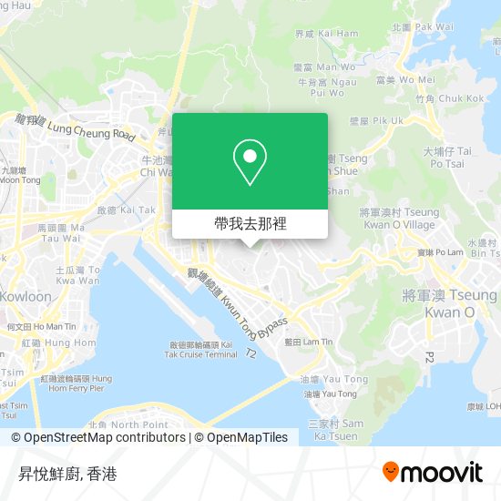 昇悅鮮廚地圖