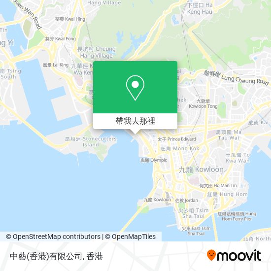 中藝(香港)有限公司地圖