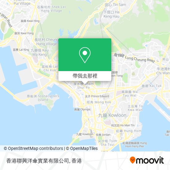 香港聯興洋傘實業有限公司地圖