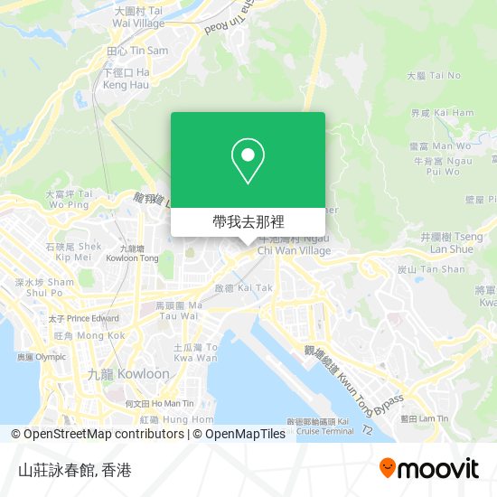 山莊詠春館地圖