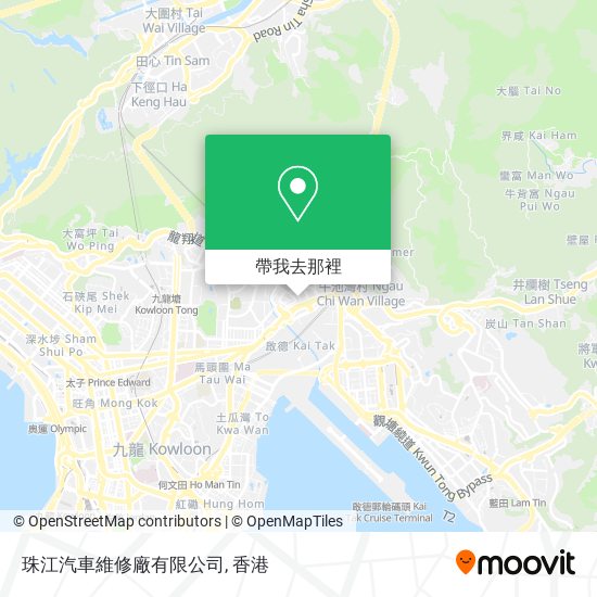 珠江汽車維修廠有限公司地圖