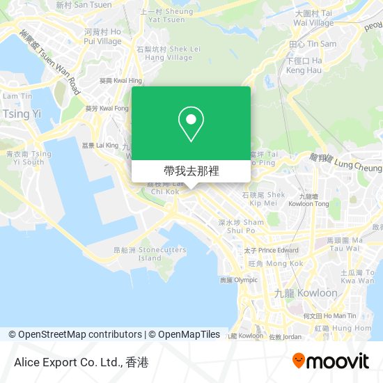 Alice Export Co. Ltd.地圖