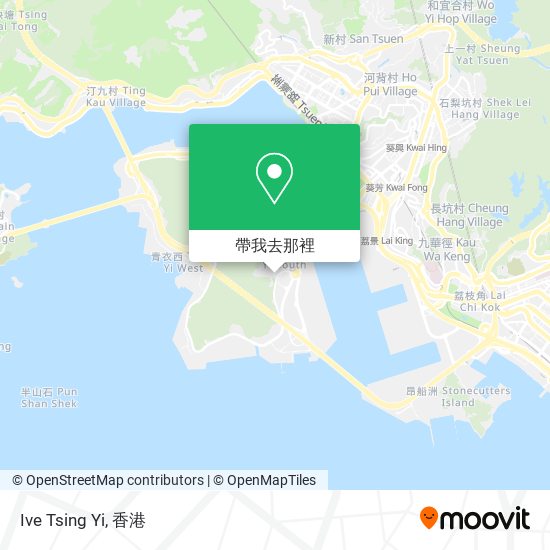 Ive Tsing Yi地圖