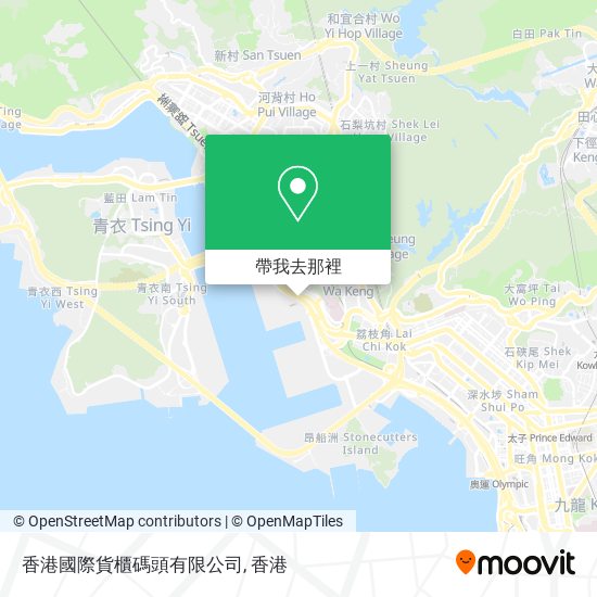 香港國際貨櫃碼頭有限公司地圖