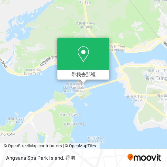 Angsana Spa Park Island地圖