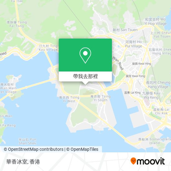 華香冰室地圖