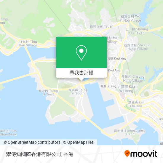 禦傳知國際香港有限公司地圖