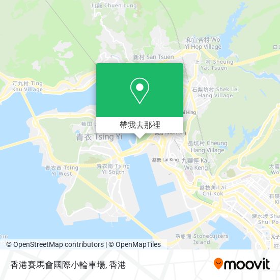 香港賽馬會國際小輪車場地圖