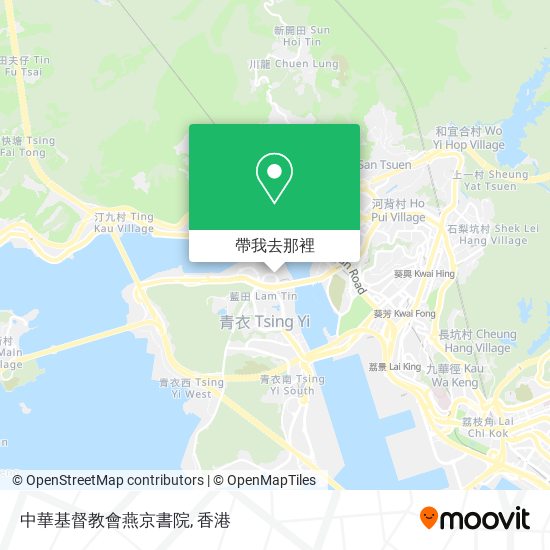 中華基督教會燕京書院地圖
