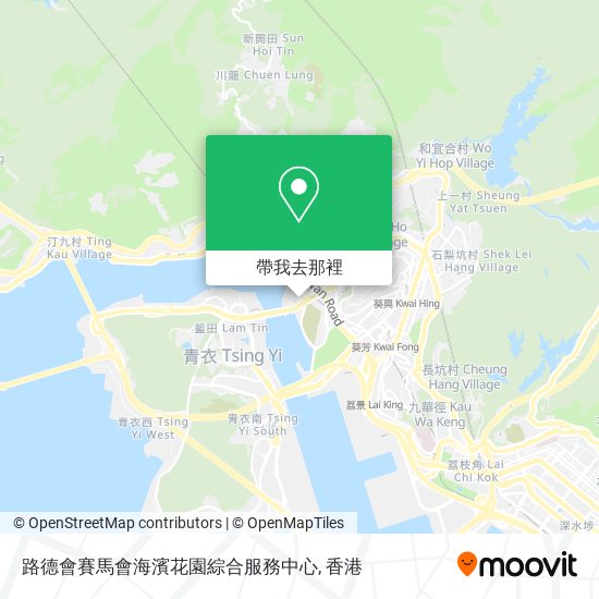 路德會賽馬會海濱花園綜合服務中心地圖