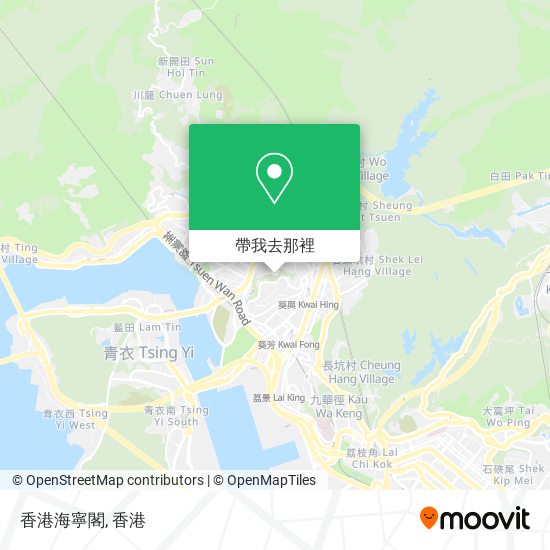 香港海寧閣地圖
