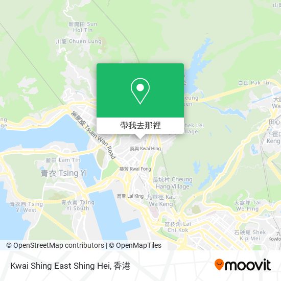 Kwai Shing East Shing Hei地圖