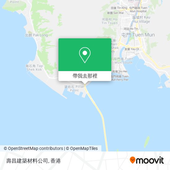 壽昌建築材料公司地圖