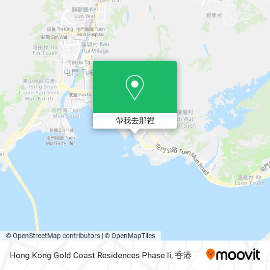 Hong Kong Gold Coast Residences Phase Ii地圖