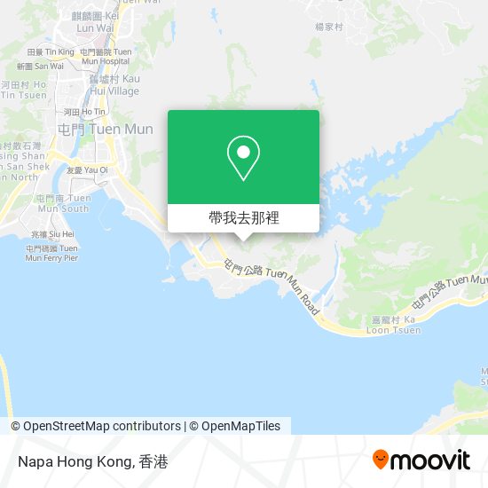 Napa Hong Kong地圖