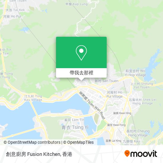 創意廚房 Fusion Kitchen地圖