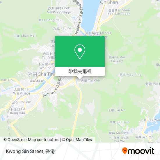 Kwong Sin Street地圖