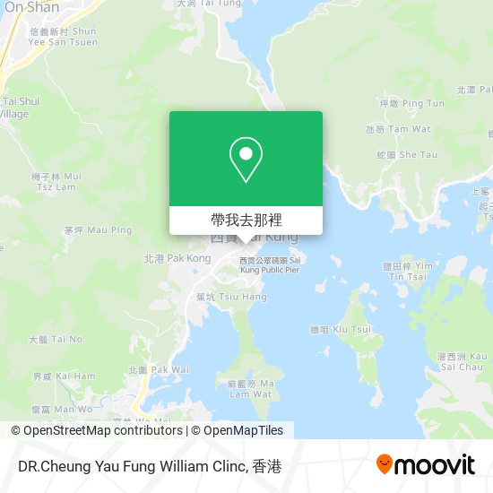 DR.Cheung Yau Fung William Clinc地圖