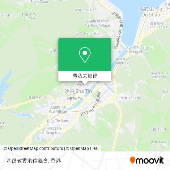 基督教香港信義會地圖